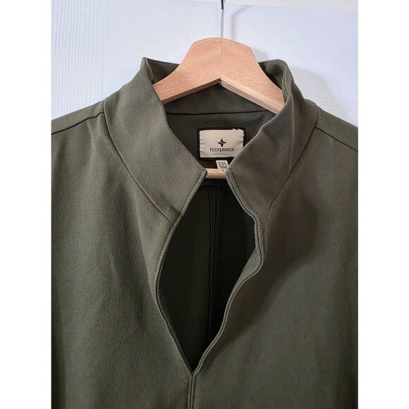 Tuckernuck Olive Green Ponte Clifton Dress XXL - Picture 6 of 11